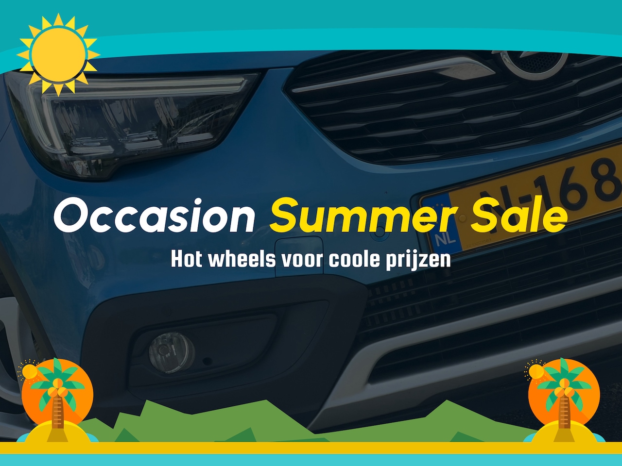 Opel Crossland X - 1.2 Turbo Innovation 130pk Automaat - True Blue - Camera/Cruise/Carplay - AutoWereld.nl