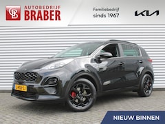 Kia Sportage - 1.6 T-GDI Black Edition | Stuur-/stoelverwarming v+a | Schuifdak | Leer | Camera | Elek. a