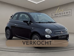 Fiat 500 C - 1.2 Lounge 2019 ZWART | Automaat | Cabriolet | Navigatie