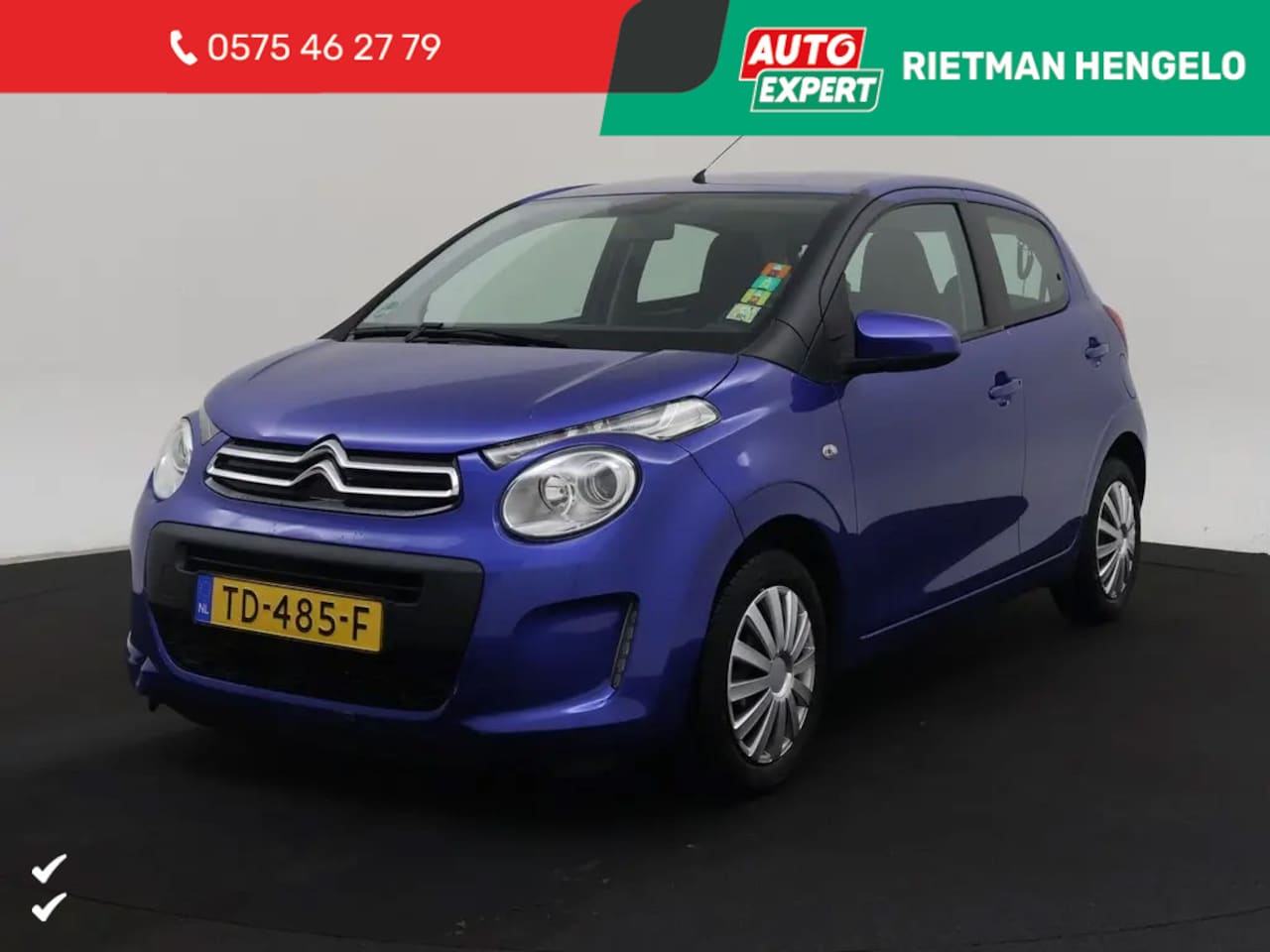 Citroën C1 - 1.0 VTi Feel Nederlandse Auto - NAP- Airco - Zuinig - AutoWereld.nl