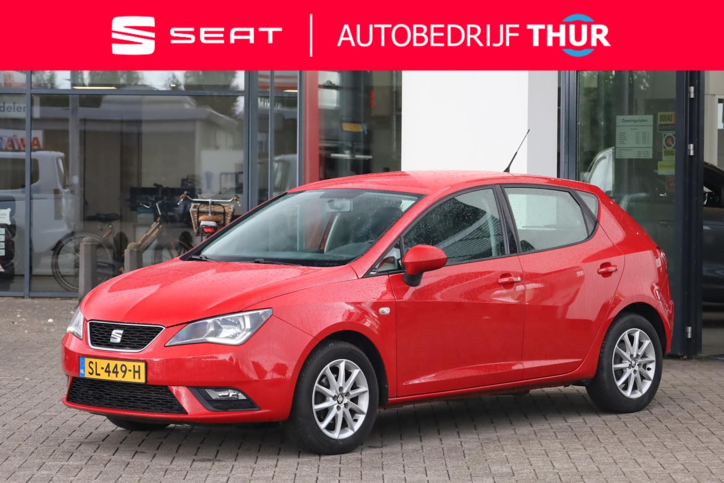 SEAT Ibiza - 1.2 TSI Reference 1.2 TSI Reference 85PK / 63kW, Airco, parkeersensoren achter, 15" LMV, multifunctioneel le - AutoWereld.nl