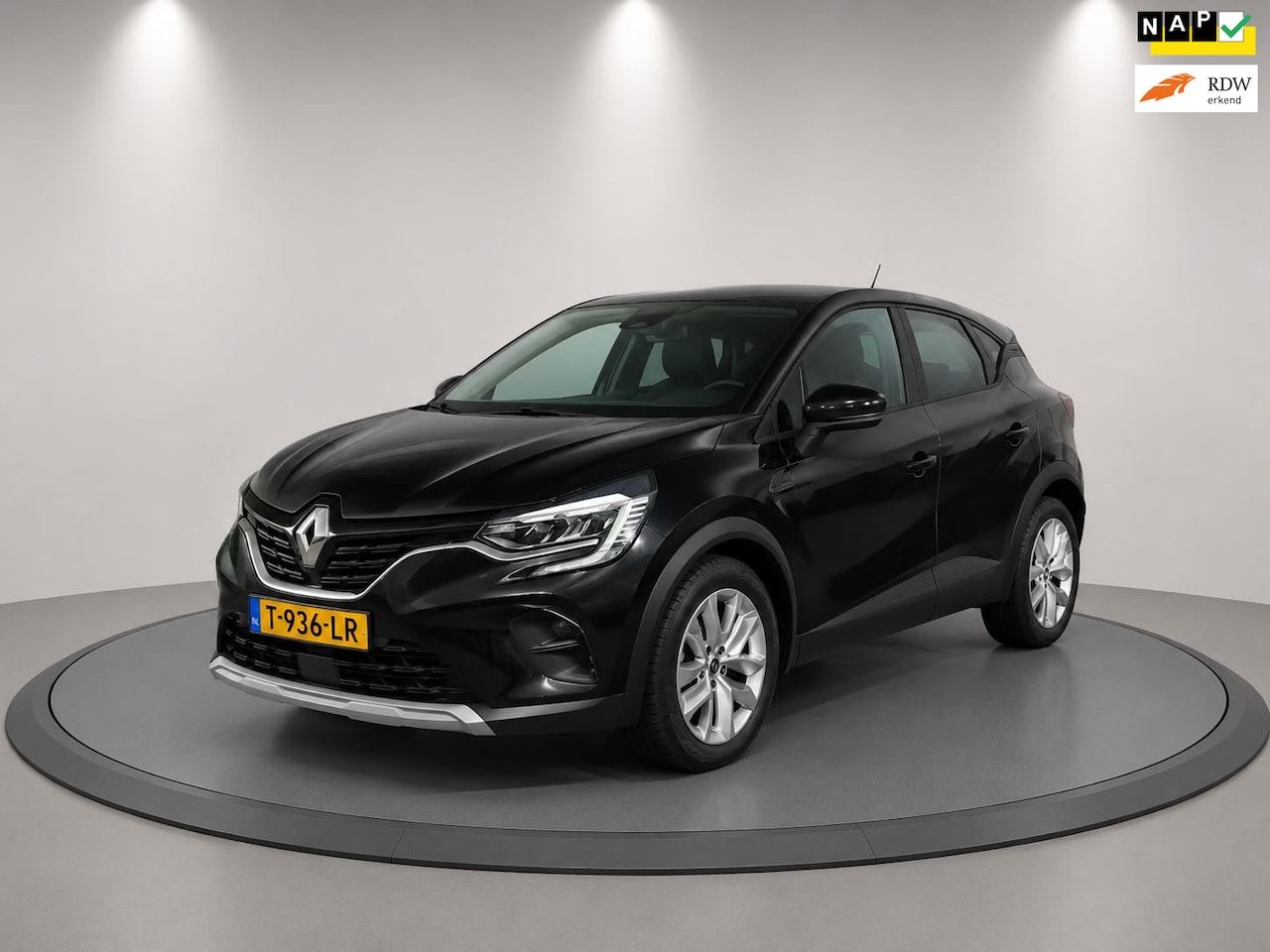 Renault Captur - 1.0 TCe 90 evolution|BLACK|NAVI|AIRCO|CRUISE| - AutoWereld.nl