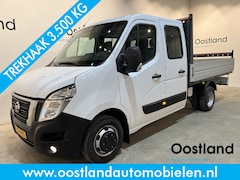 Renault Master - (Nissan Interstar) 2.3 L3 DC 145 PK / Open Laadbak / Dubbel Cabine 7 Pers. / Trekhaak 3500