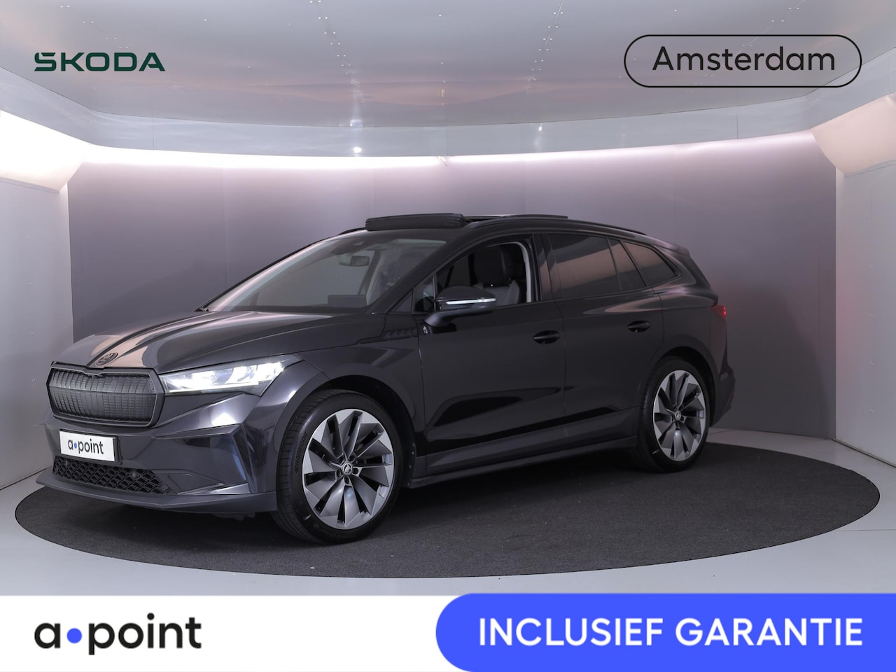 Skoda Enyaq iV - 60 180 pk | Navigatie | Warmtepomp | Panoramadak | Parkeersensoren achter | Climate pakket - AutoWereld.nl