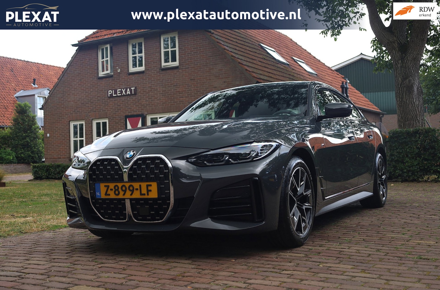 BMW 4-serie Gran Coupé - 420i Edition Plus Aut. | Dravit grau | M-Pakket | Widscreen | HUD | Achteruitrijcamera | C - AutoWereld.nl