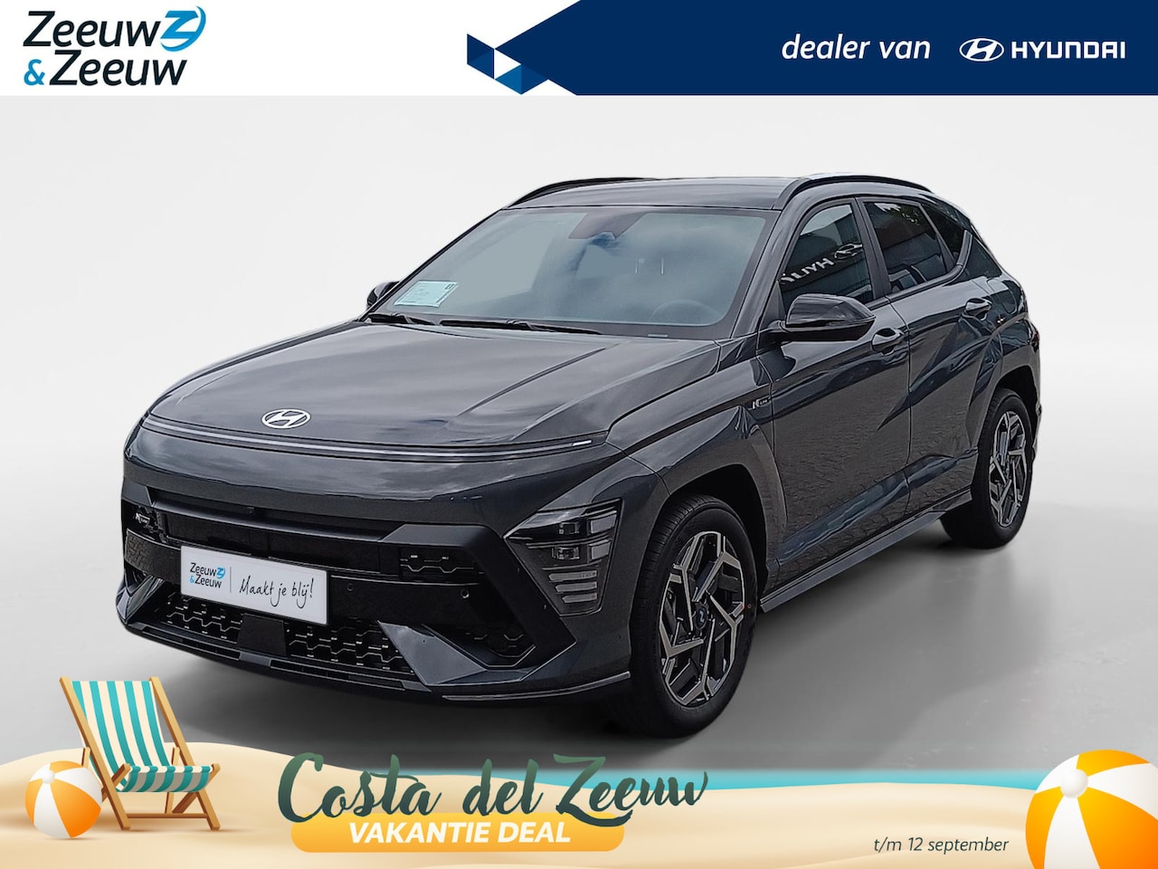 Hyundai Kona - 1.6 GDI HEV N Line | Z&Z Topdeal | Van € 43.090, nu voor € 37.090 | - AutoWereld.nl