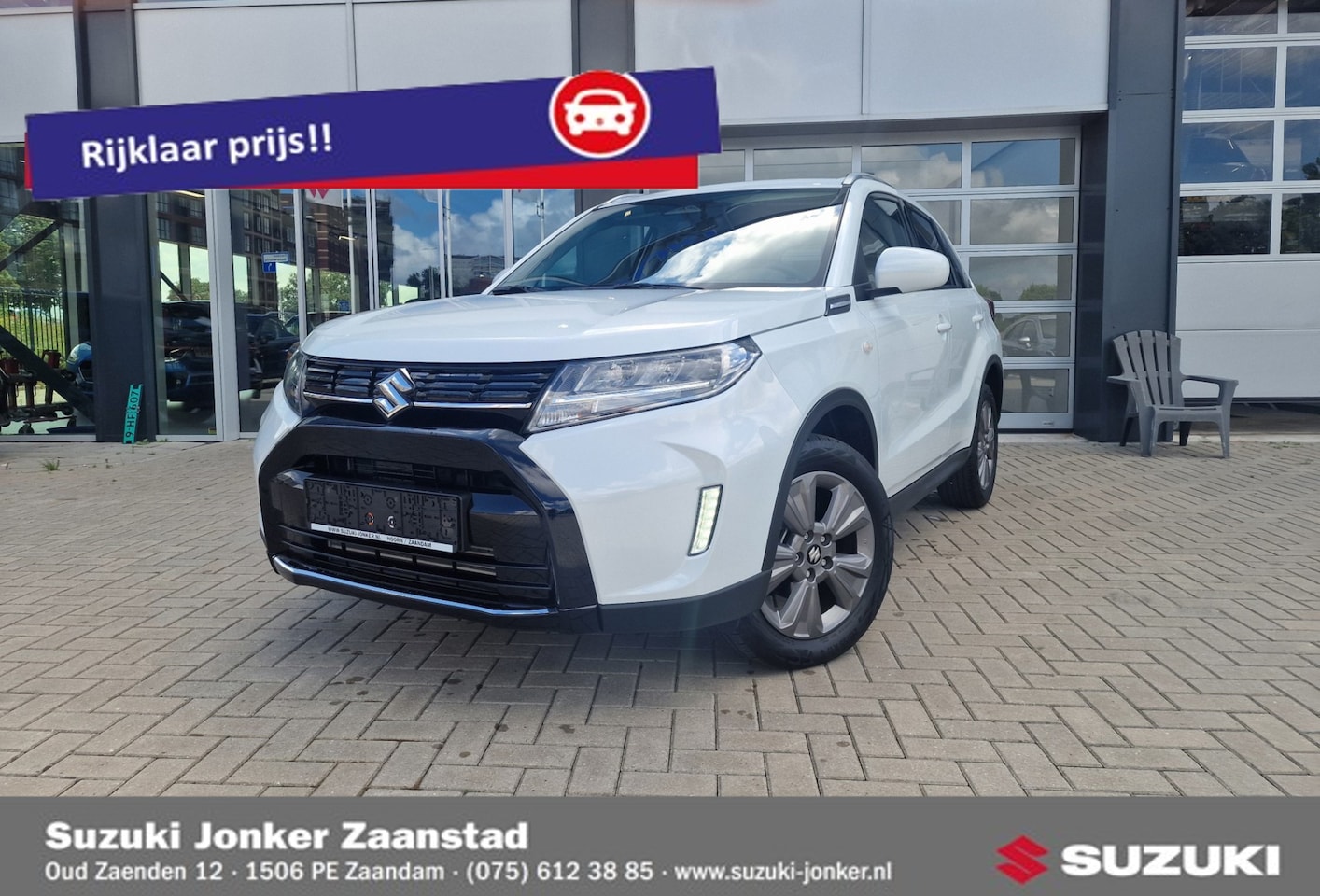 Suzuki Vitara - 1.4 Boosterjet Smart Hybrid Select Automaat - AutoWereld.nl