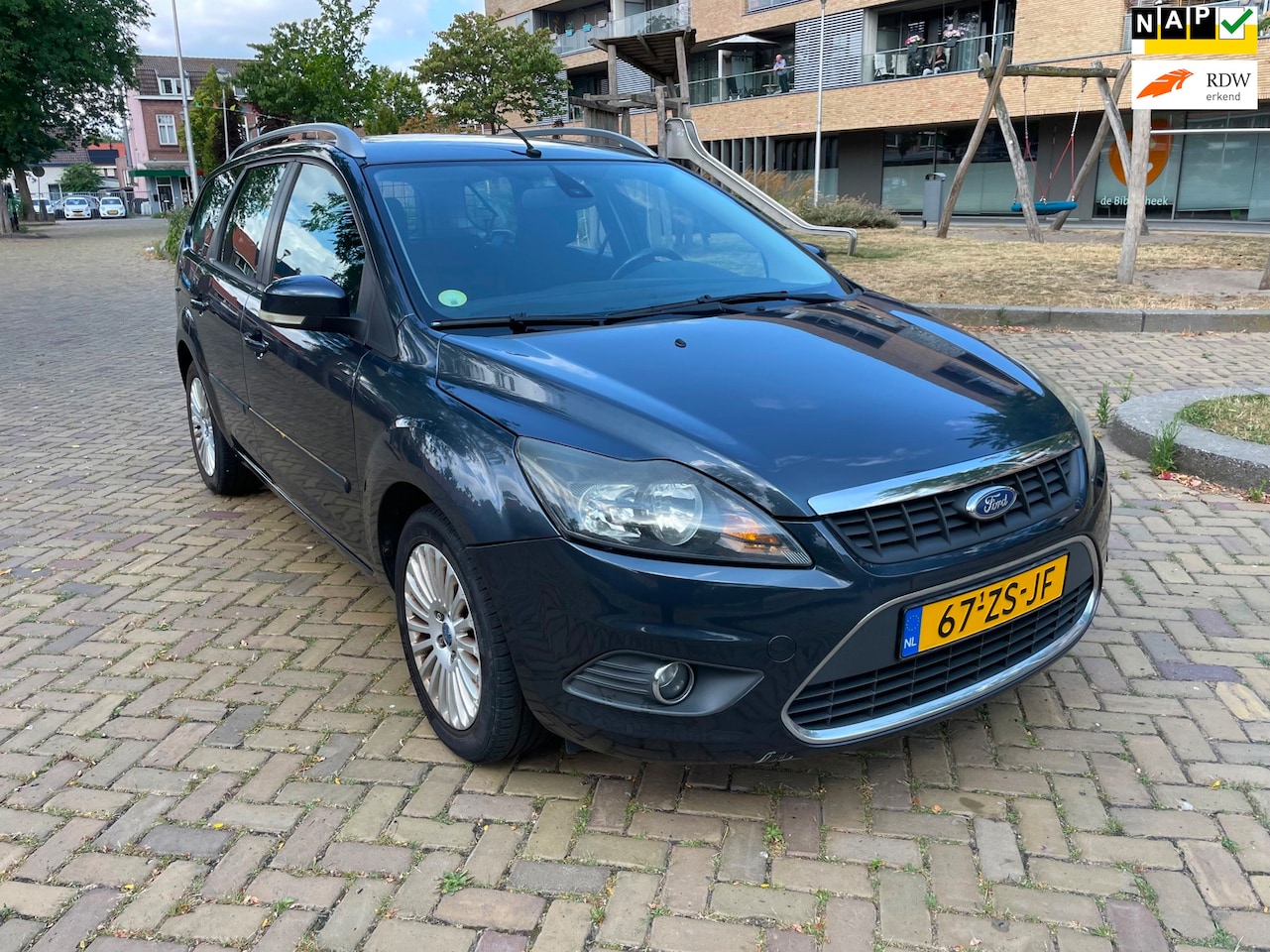 Ford Focus Wagon - 1.6 Titanium 1.6 Titanium, Pdc, Navi, Cruise/Climate control, Elektr ramen, Lmv, Geen import, Nap! - AutoWereld.nl