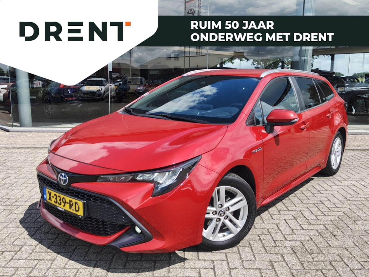Toyota Corolla Touring Sports - 1.8 Hybrid Dynamic | HUD | El. Achterklep | Stoel-Stuurverwarming | Keyless Entry - AutoWereld.nl