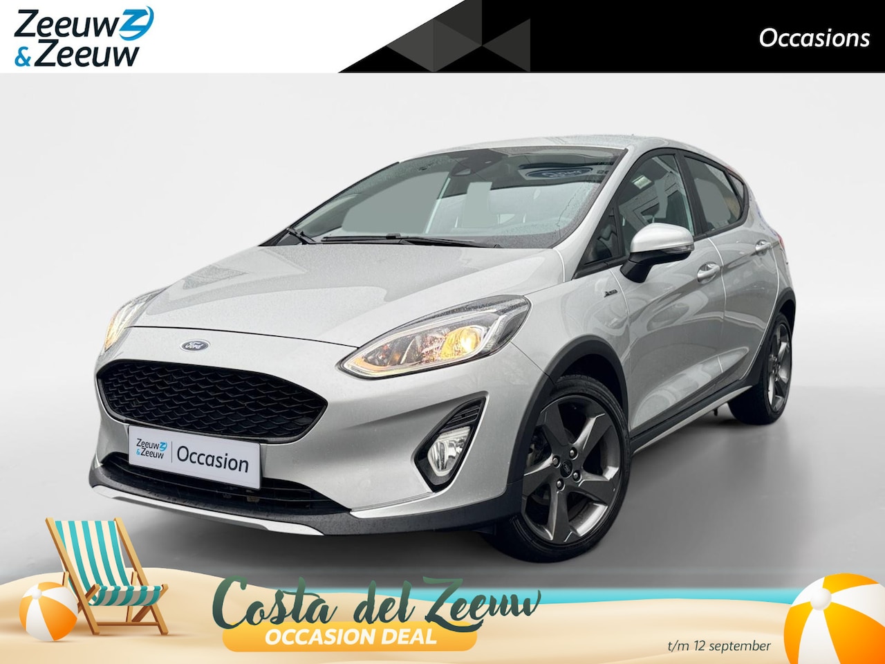 Ford Fiesta - 1.0 EcoBoost Active | Cruise / Climate Control | Navigatie | B&O Sound | - AutoWereld.nl