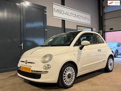 Fiat 500 - 1.2 Lounge Panoramadak sportvelgen NAP