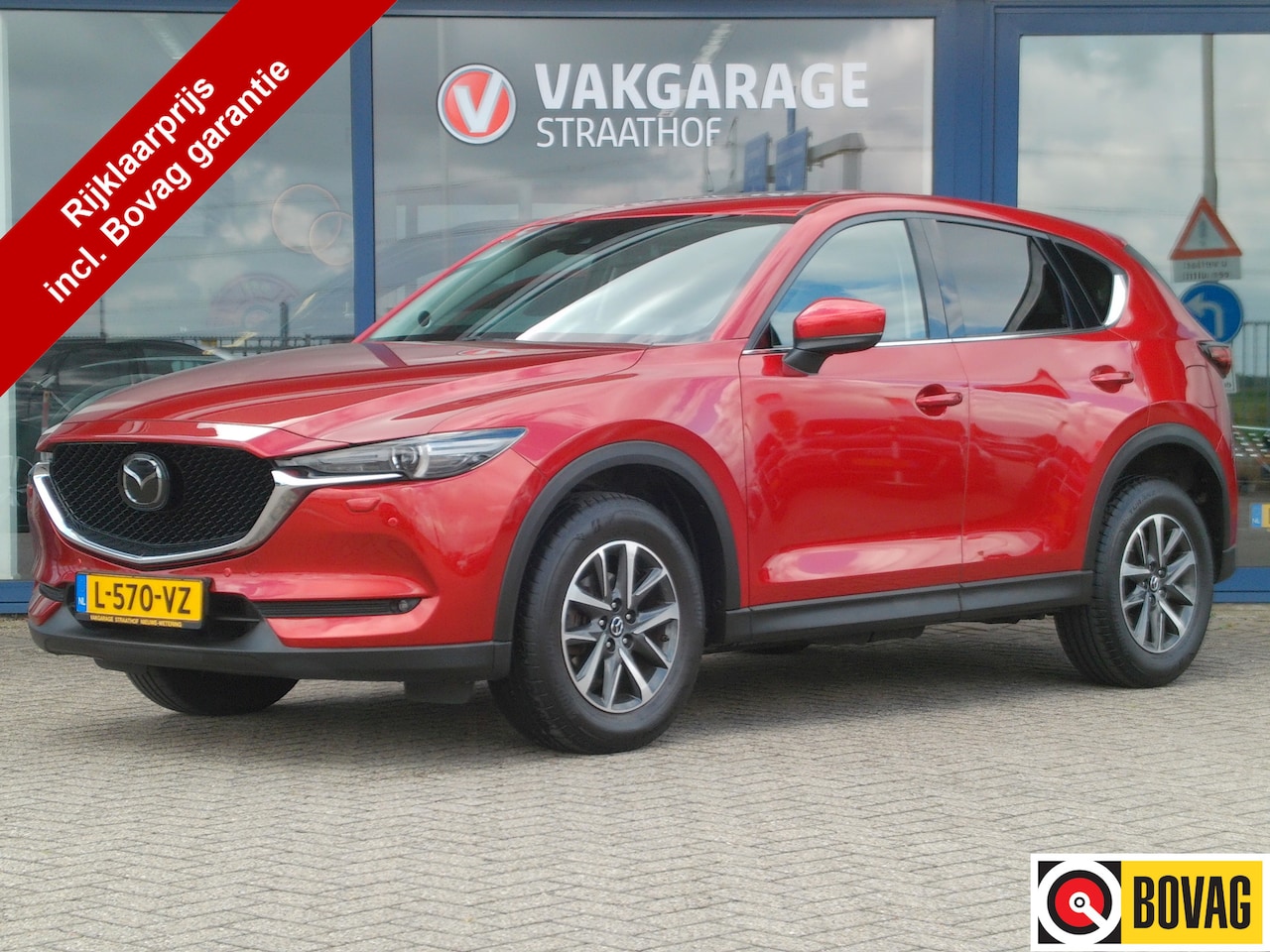 Mazda CX-5 - 2.5 SkyActiv-G 194 GT-M 4WD 2.5 SkyActiv-G 194 GT-M 4WD, Automaat / BOSE / Camera + Sensoren / Leder / Elektr. Schuifd - AutoWereld.nl