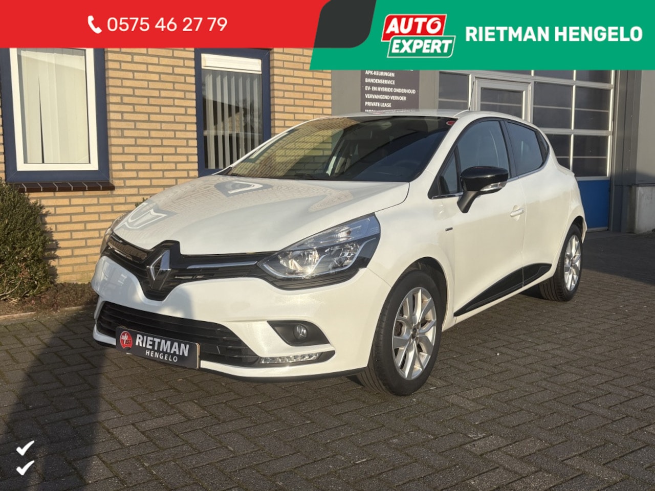 Renault Clio - 0.9 TCe Limited RIJKLAAR-NAVI-BLUETOOTH-BTW - AutoWereld.nl