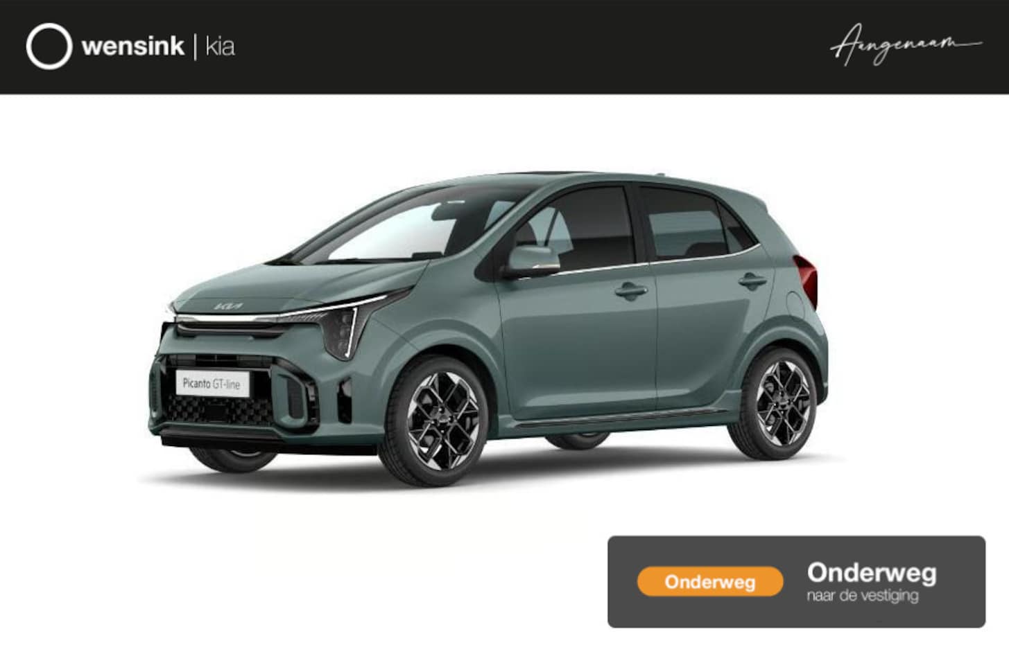 Kia Picanto - 1.0 GDi GT-Line | Panoramaschuifdak  | Stoelverwarming | Achteruitrijcamera | Dodehoekassi - AutoWereld.nl
