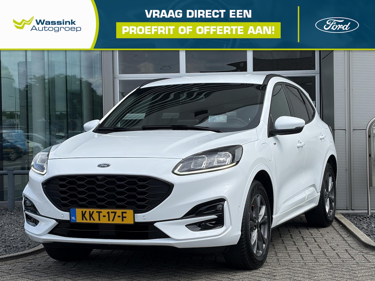 Ford Kuga - 2.5 PHEV ST-Line X I Navigatie I Adaptive cruise control I Achteruitrijcamera I - AutoWereld.nl