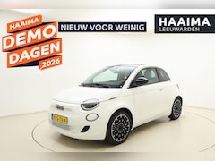 Fiat 500 - La Prima 42 kWh | Glazen dak | Cruise control | Camera | Elektrisch verstelbare spiegels