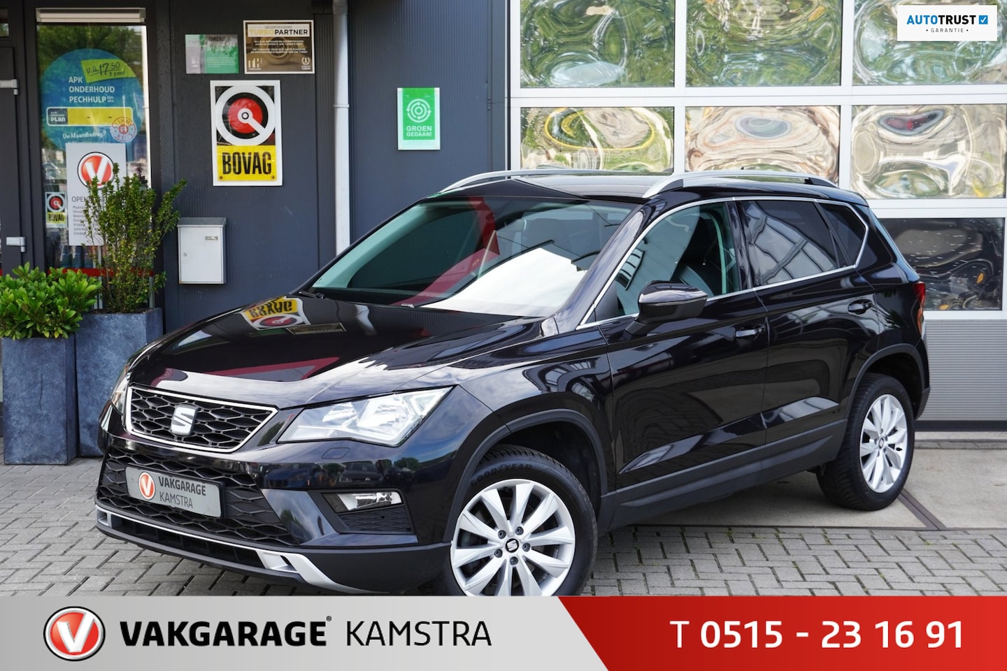 SEAT Ateca - 1.4 EcoTSI Clima/Cruise/Stoelverw./PDC/Bluetooth - AutoWereld.nl