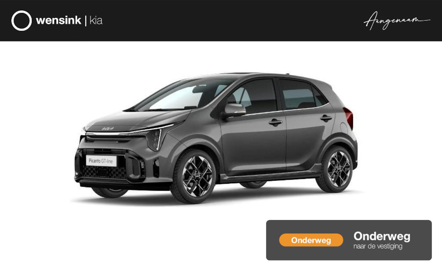 Kia Picanto - 1.0 GDi GT-Line | Panoramaschuifdak  | Stoelverwarming | Achteruitrijcamera | Dodehoekassi - AutoWereld.nl