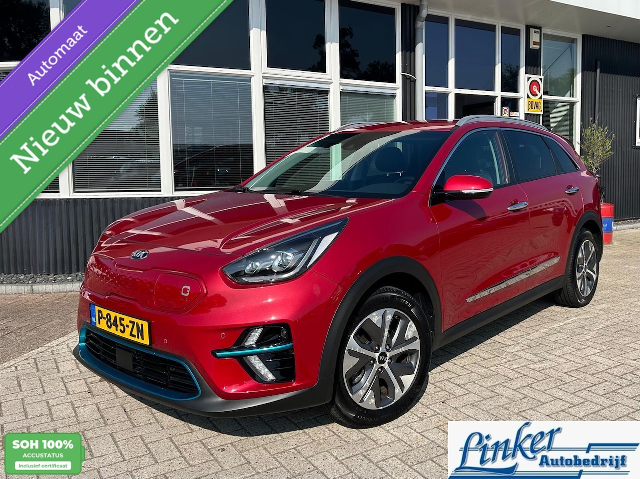 Kia e-Niro - DynamicLine 64 kWh | SoH 100% | Trekhaak | Navi | Cruise | - AutoWereld.nl