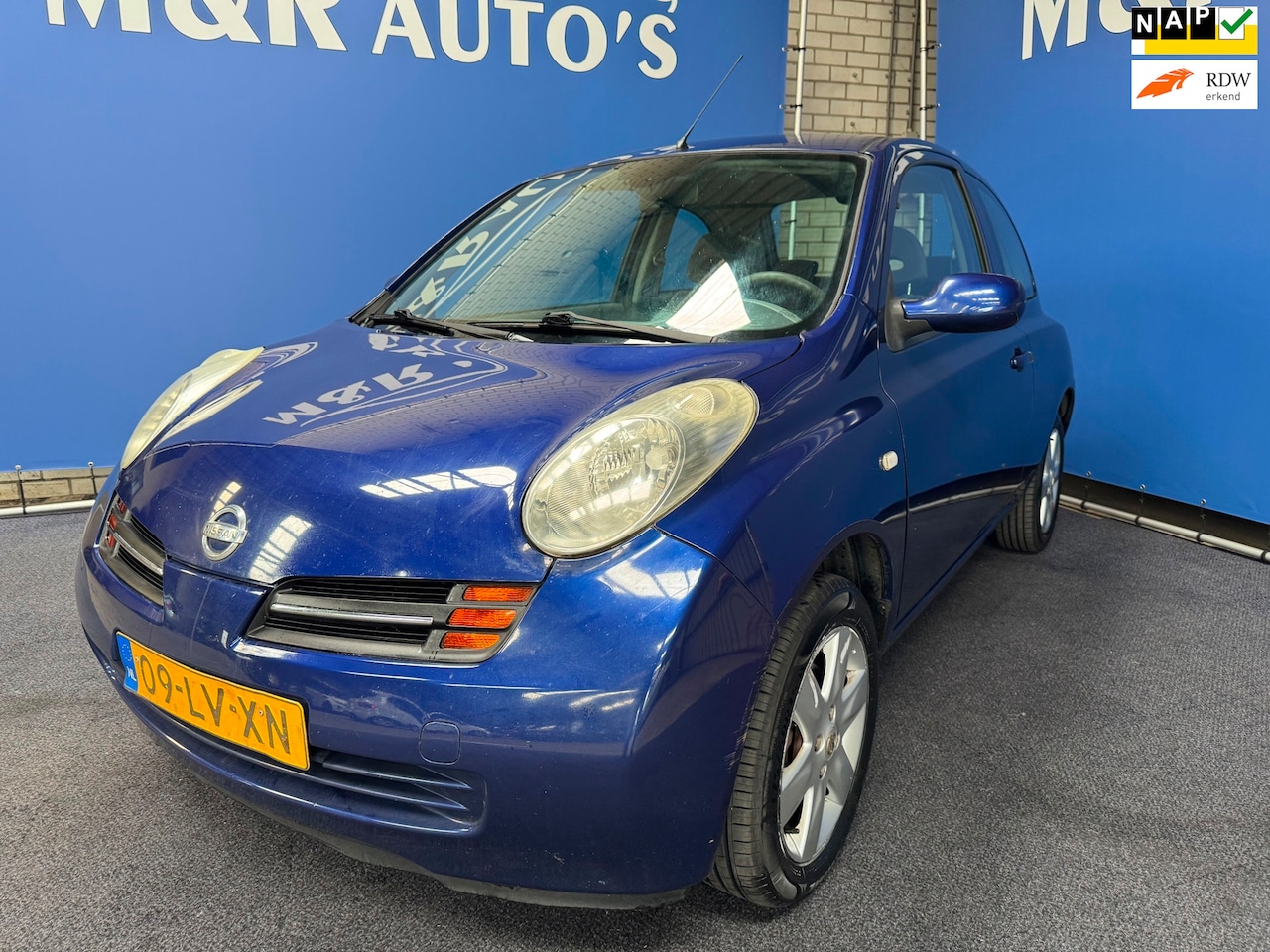 Nissan Micra - 1.4 Acenta 1.4 Acenta Nieuwe APK - AutoWereld.nl