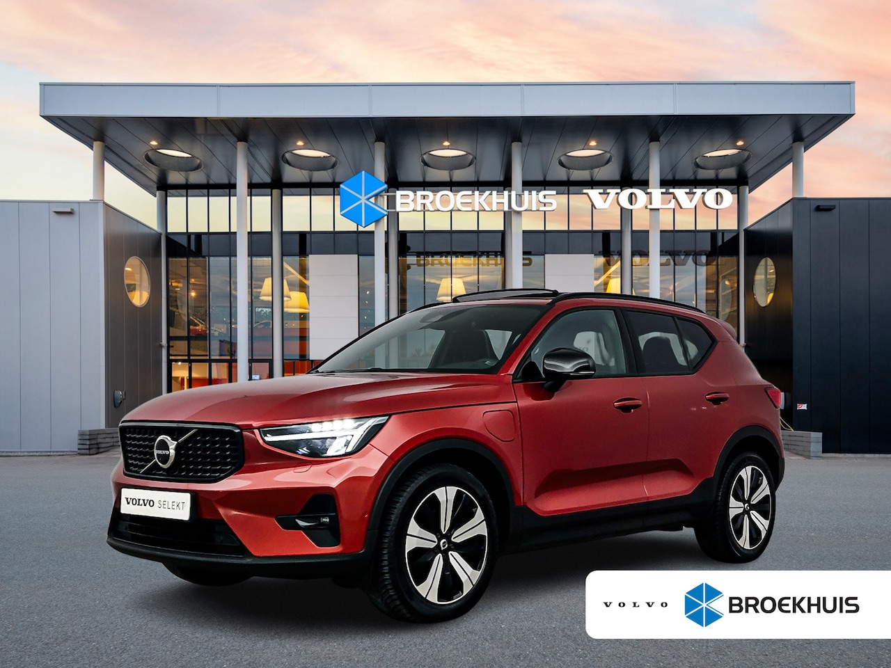 Volvo XC40 - T5 Recharge Ultimate Dark | 19" Allseason | Leder/Nubuck | Panoramadak | 360 Camera | Elek - AutoWereld.nl