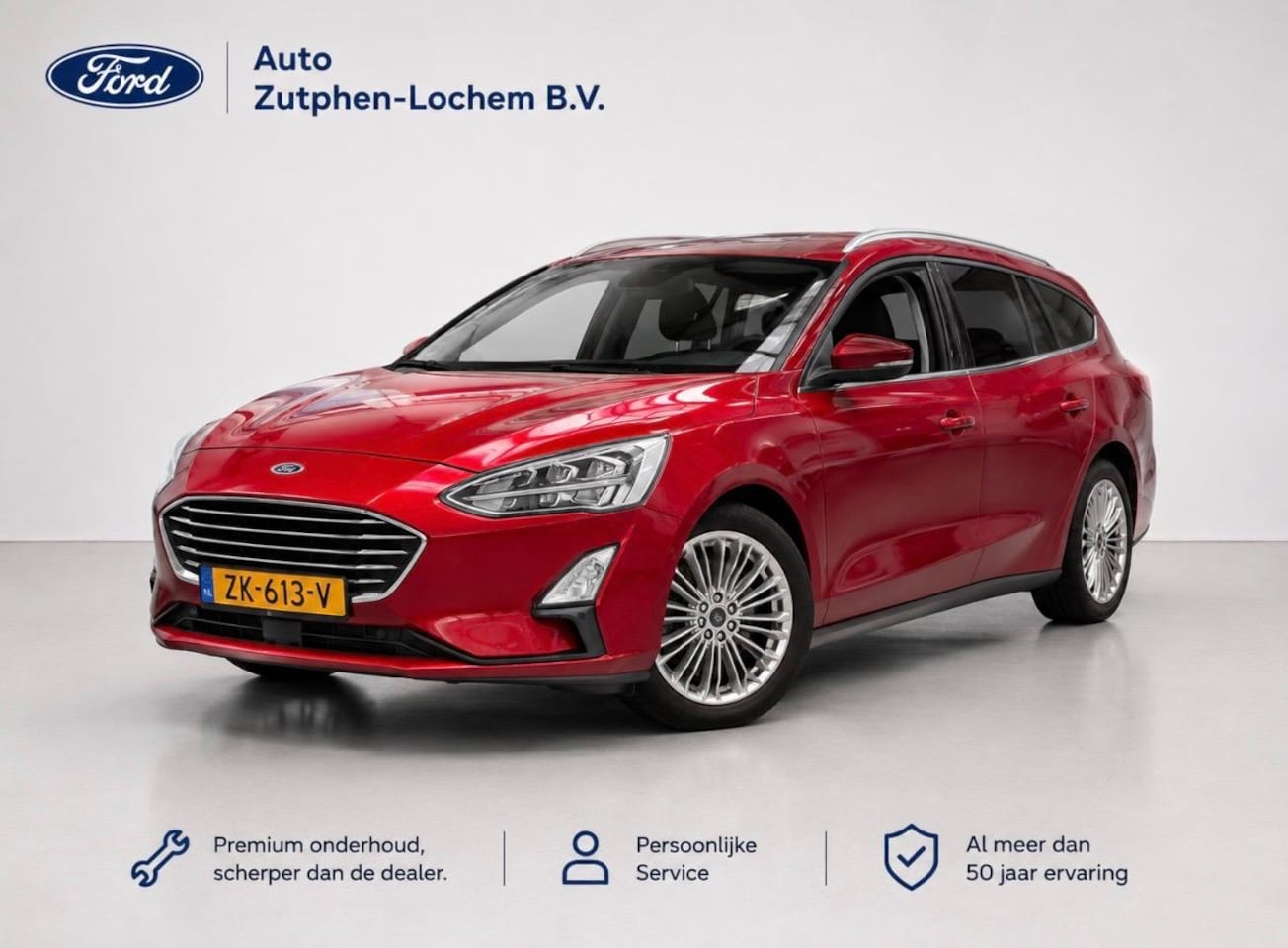 Ford Focus Wagon - 1.0 EcoBoost Titanium Business | AGR COMFORT/SPORTSTOELEN | WINTERPACK | CLIMATE | PARK. C - AutoWereld.nl