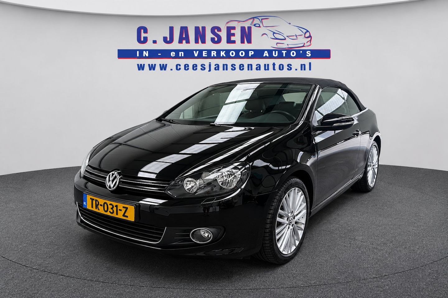 Volkswagen Golf Cabriolet - 1.4 TSI Goed onderhouden! Prachtige auto | Afneembare trekhaak | Lederen sportstoelen | Vo - AutoWereld.nl