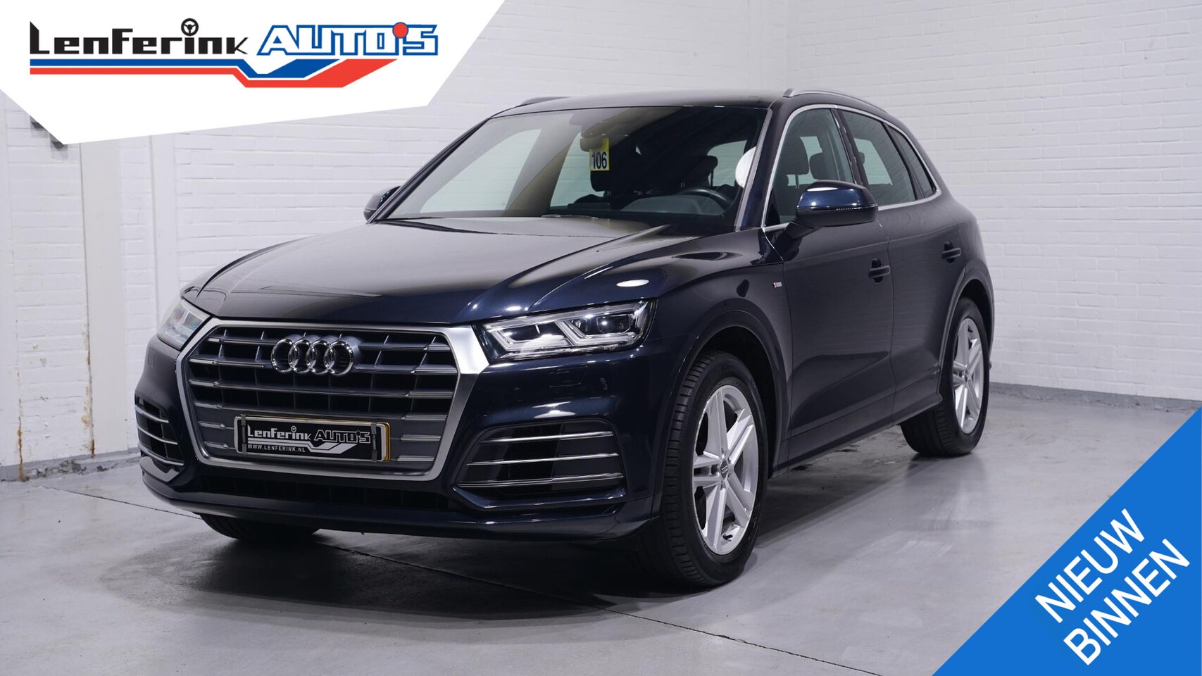 Audi Q5 - 35 TDI quattro S edition NAP 2e eigen. Led-koplampen half-lederen bekleding DAB ontvangst - AutoWereld.nl