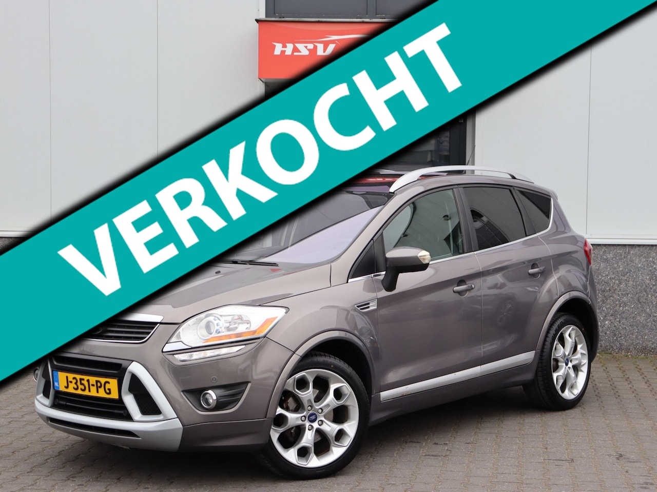Ford Kuga - 2.5 20V Titanium navi LEER automaat trekhaak - AutoWereld.nl