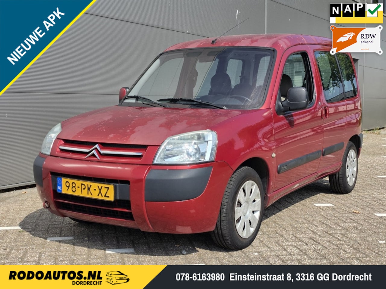 Citroën Berlingo - 1.6i Multispace Airco Nieuwe APK ✅ - AutoWereld.nl