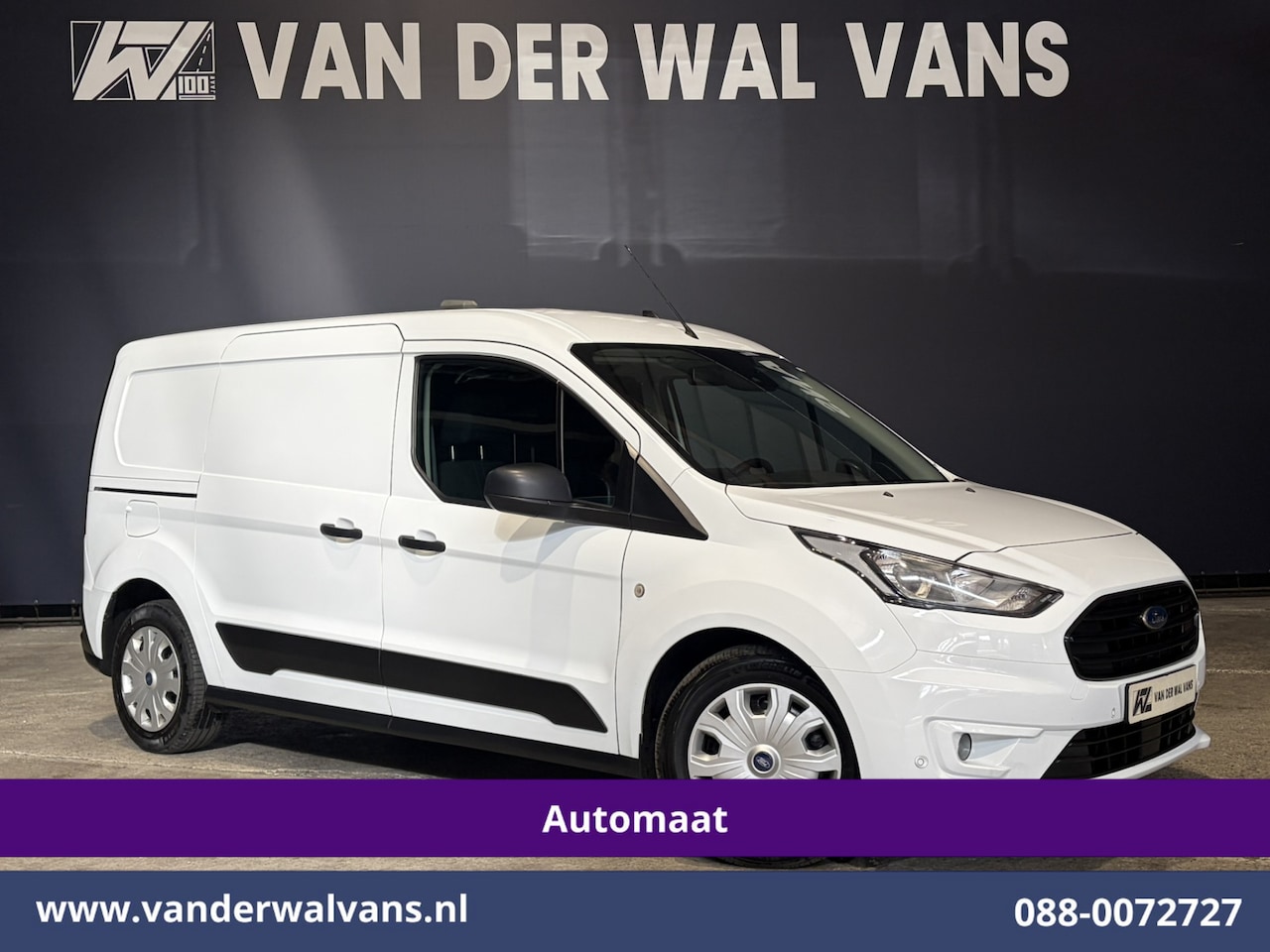 Ford Transit Connect - 1.5 EcoBlue 120pk Automaat L2H1 Euro6 Airco | Navigatie | Camera | Apple Carplay | Cruisec - AutoWereld.nl