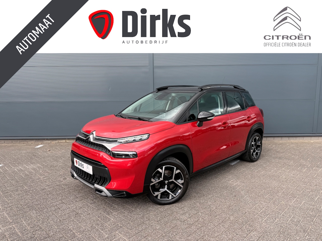 Citroën C3 Aircross - 130pk Max (Keyless Entry - Camera - LED - Head up - 17"- Navigatie - Automatische Airco - - AutoWereld.nl