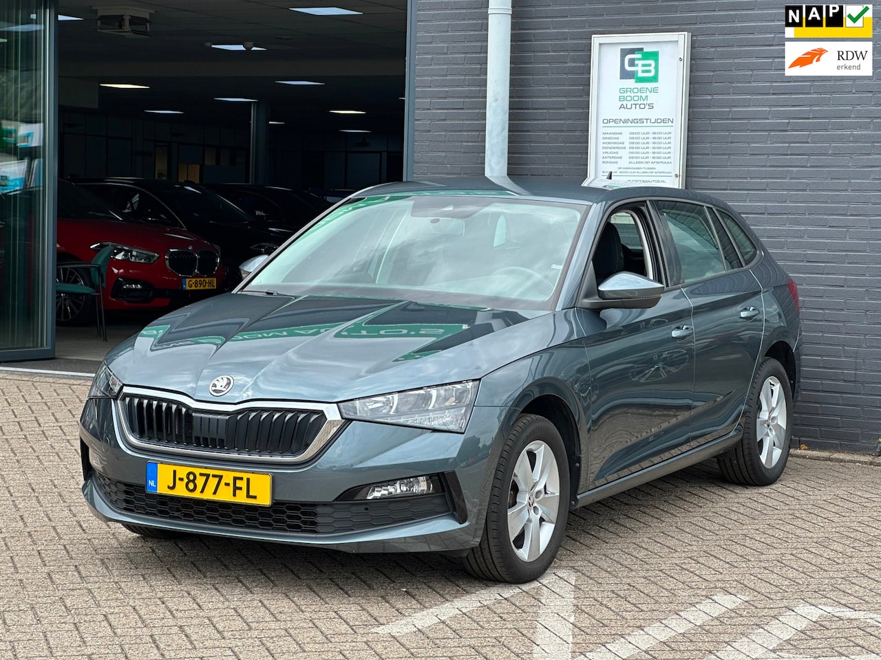 Skoda Scala - 1.0 TSI Ambition/1STE EIG/APP-CONNECT/PDC/AIRCO/NL-AUTO NAP!! - AutoWereld.nl