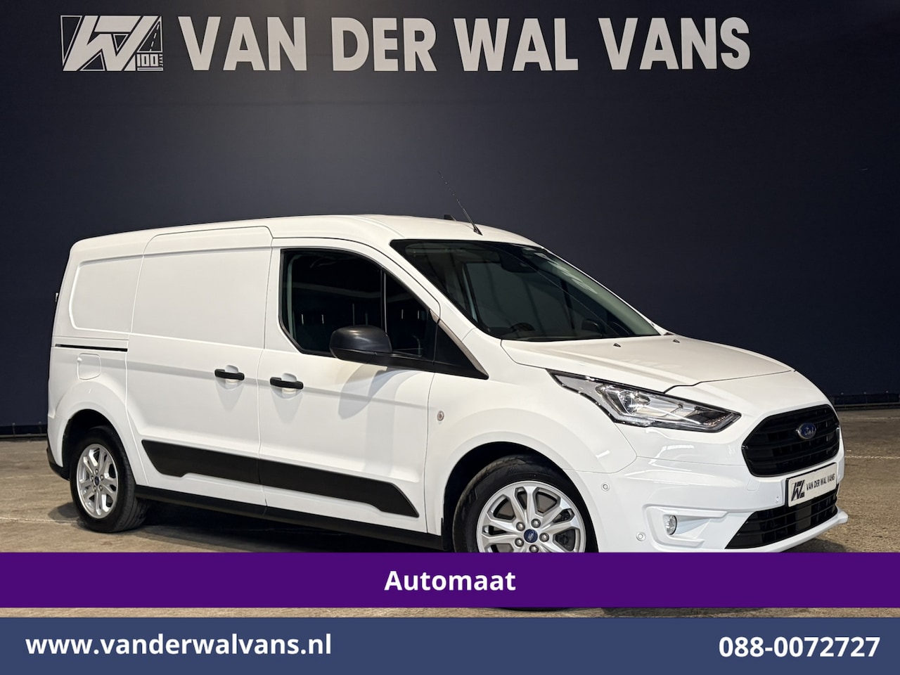 Ford Transit Connect - 1.5 EcoBlue 120pk Automaat L2H1 Inrichting Euro6 Airco | Navigatie | Camera | LM velgen | - AutoWereld.nl