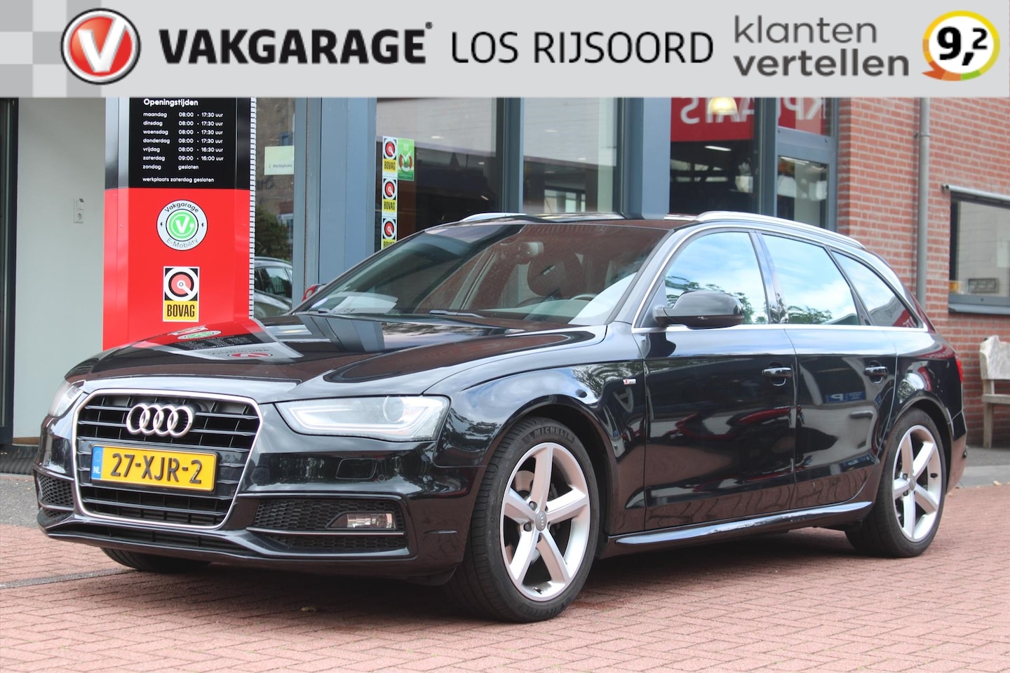 Audi A4 - 1.8 TFSI *S-Line* | Trekhaak | Cruise & Climate Control | Navigatie | PDC | Privacy | Blue - AutoWereld.nl