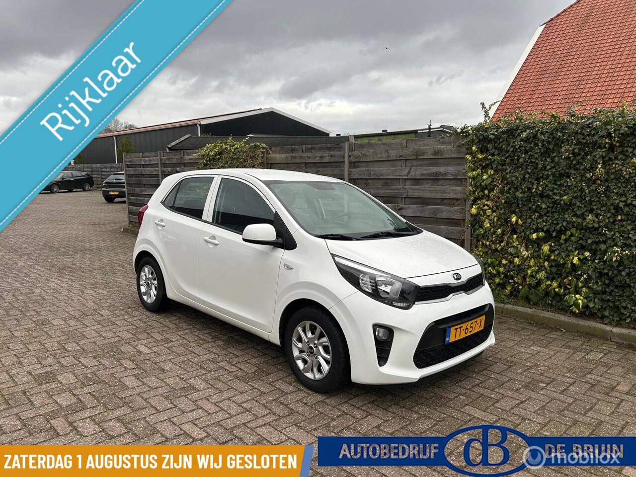 Kia Picanto - 1.0 CVVT EconomyPlusLine Airco LM velgen - AutoWereld.nl