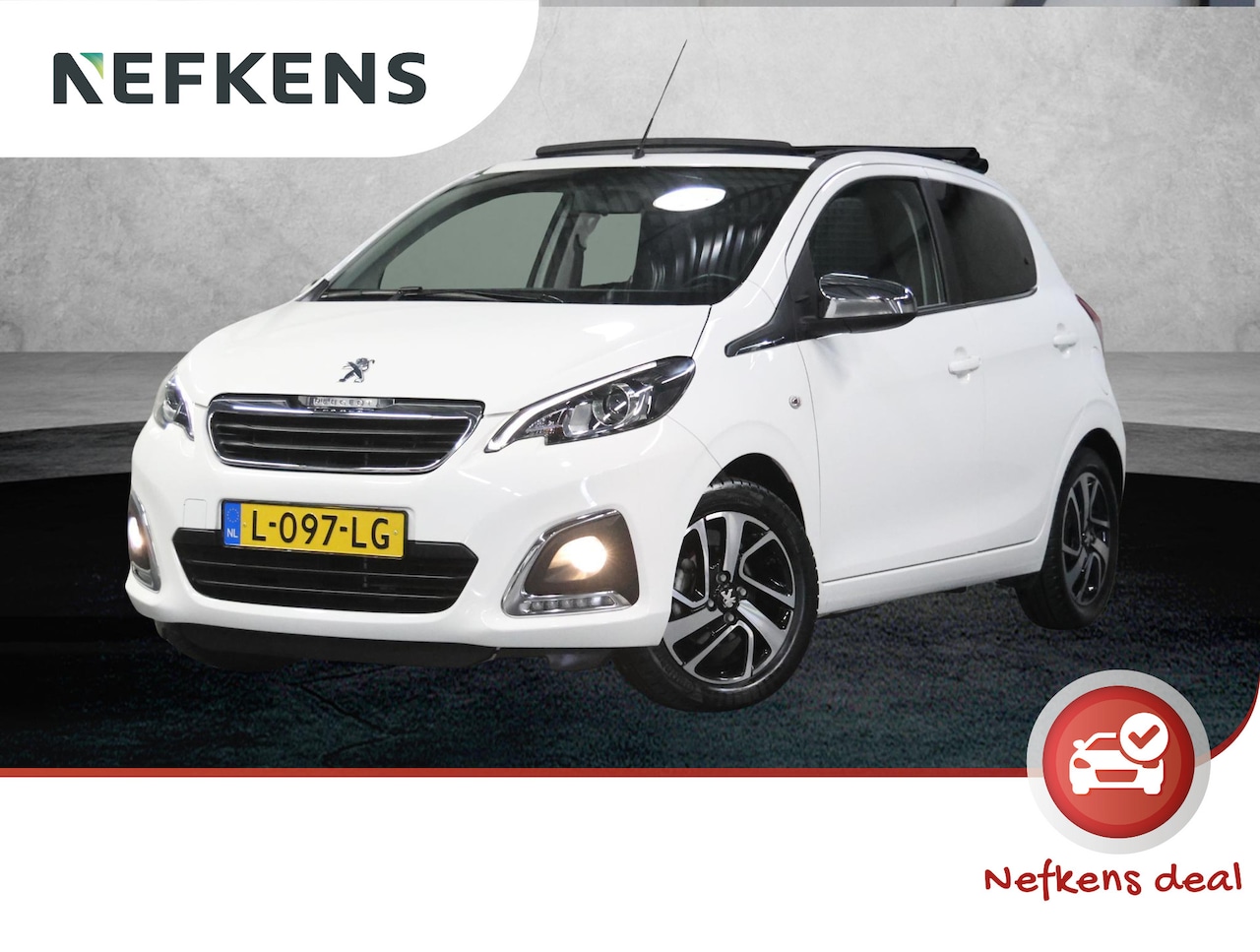 Peugeot 108 - 1.0 72pk Allure Top! | 1ste eigenaar | Vouwdak/Cabrio | AppleCarplay/AndroidAuto | Climate - AutoWereld.nl