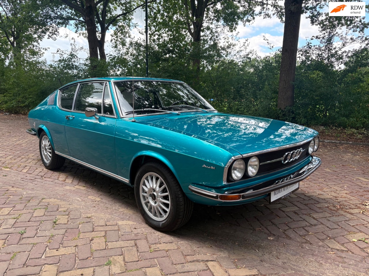 Audi 100 - 1.9 S coupe, geheel restaureert, in een prachtige conditie - AutoWereld.nl