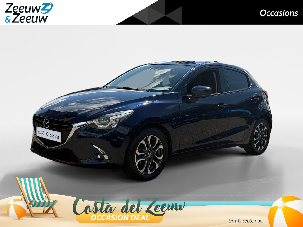 Mazda 2 - 1.5 Skyactiv-G GT-M | Cruise & Climate Control | All Season Banden | Bluetooth | Navigatie - AutoWereld.nl