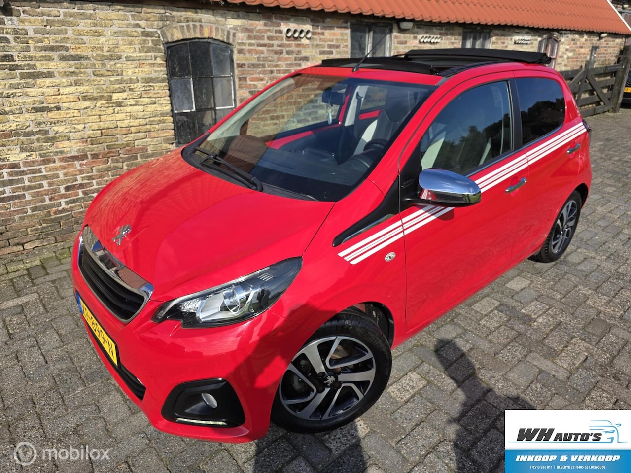Peugeot 108 - 1.2 Puretech Allure TOP! Cabrio | Camera - AutoWereld.nl