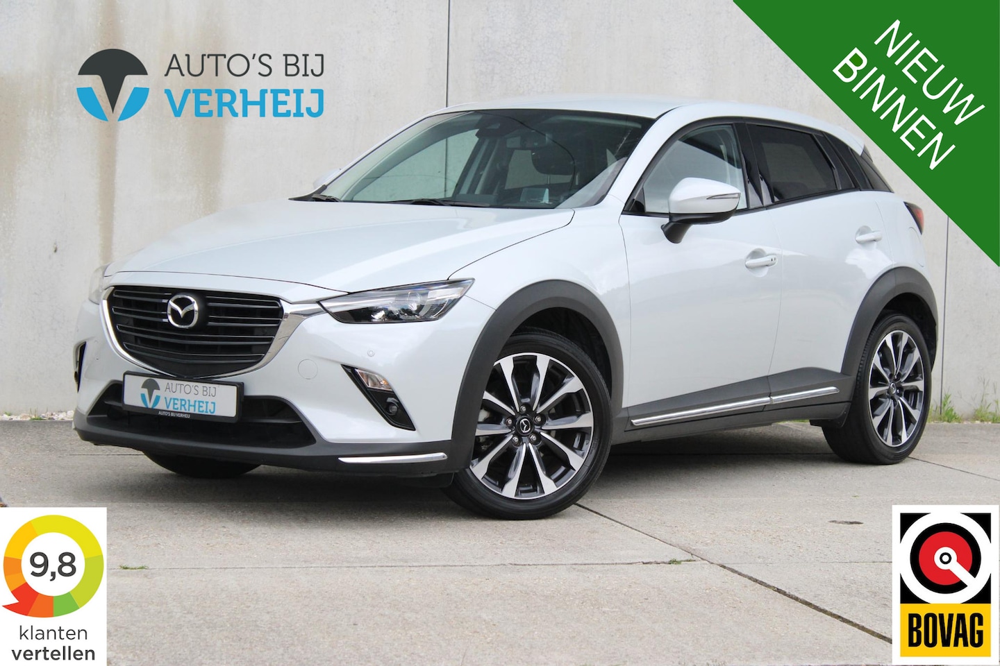 Mazda CX-3 - 2.0 SkyActiv-G 121 Luxury / AUTOMAAT / APPLE ANDROID AUTO / TREKHAAK - AutoWereld.nl
