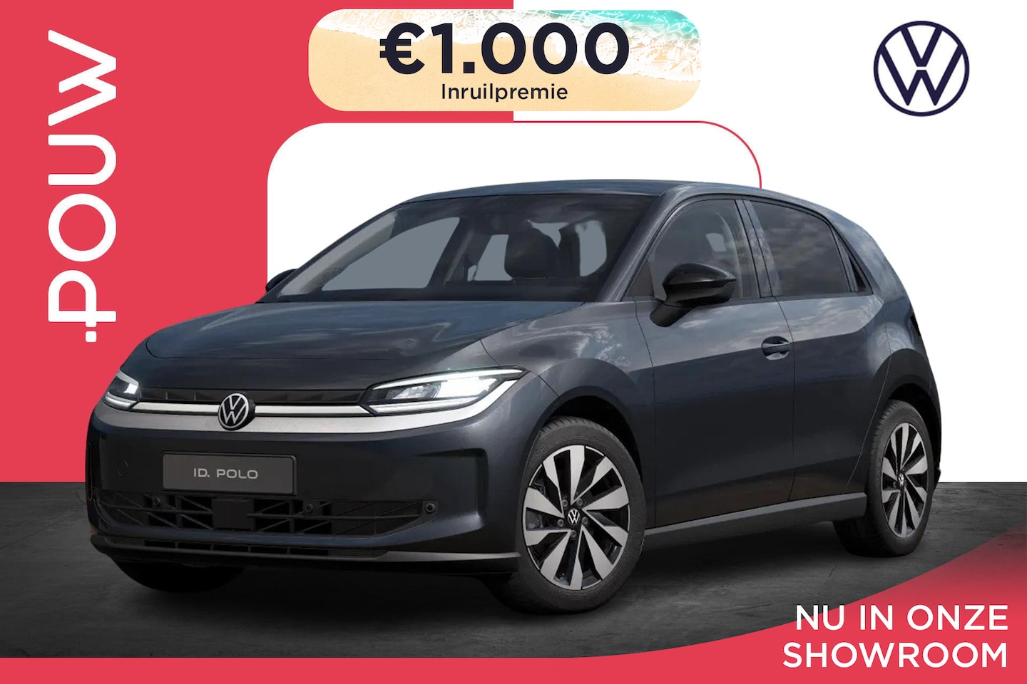 Volkswagen ID.Polo - 211pk Life First Edition 52 kWh | 17" Velgen | Stoelverwarming - AutoWereld.nl