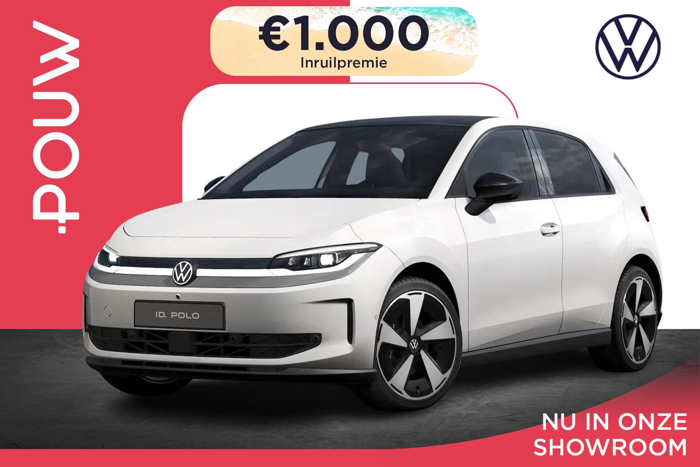 Volkswagen ID.Polo - 211pk Style First Edition 52 kWh | 19" Velgen | Panoramadak - AutoWereld.nl