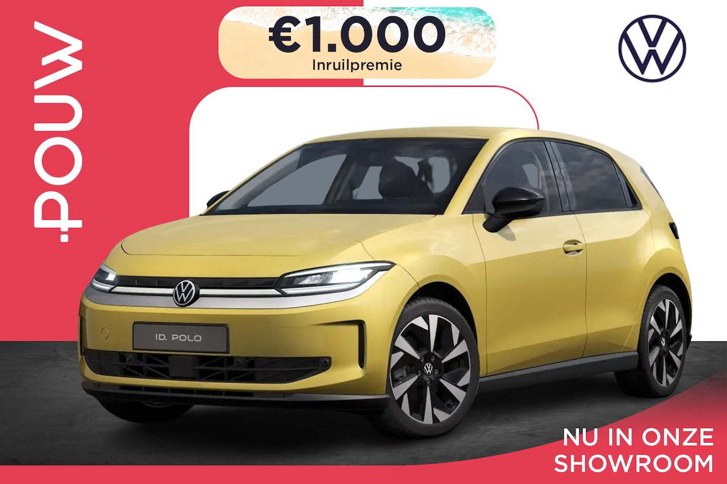 Volkswagen ID.Polo - 211pk Life First Edition 52 kWh | 17"  Velgen | Stoelverwarming - AutoWereld.nl
