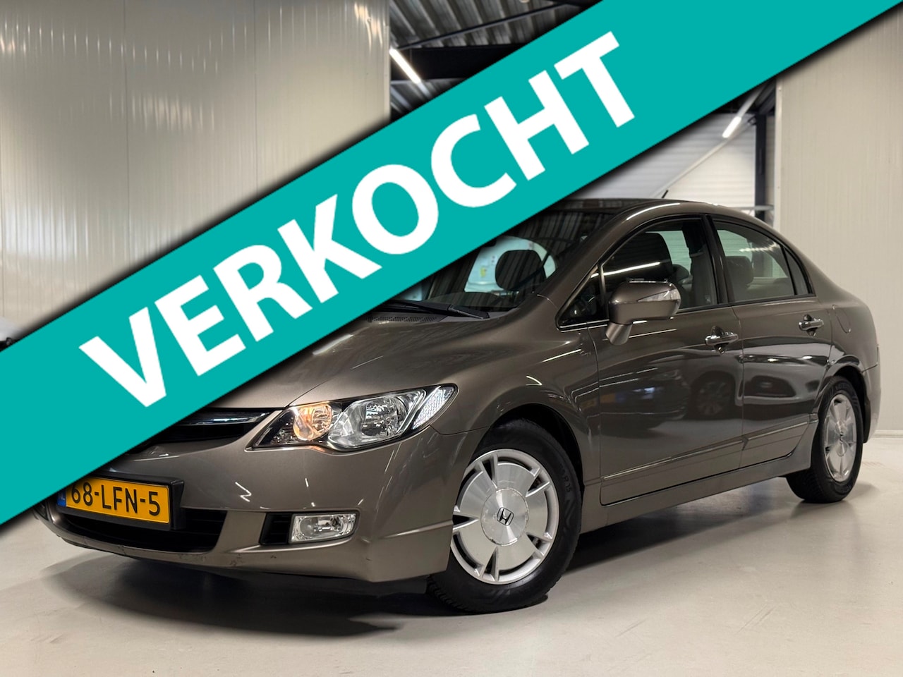 Honda Civic - 1.3 Hybrid Airco|Cruise|Stoelverwarming! - AutoWereld.nl