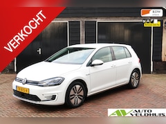Volkswagen e-Golf - e-Golf elektrisch navigatie cruise