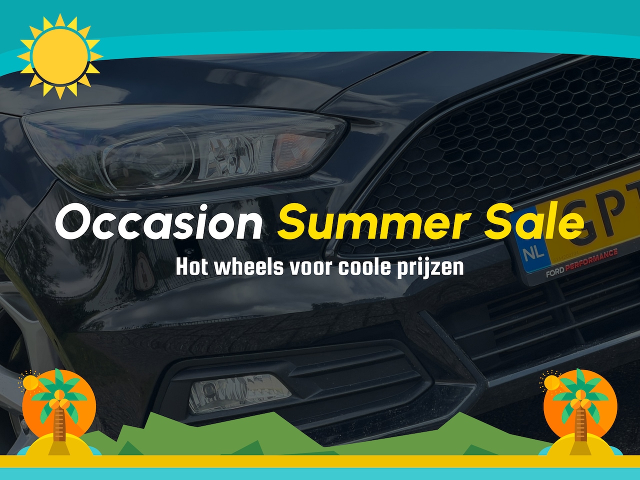 Ford Focus Wagon - 2.0 ST - Shadow Black Metallic - Recaro//2xLed/Winterpakket - AutoWereld.nl