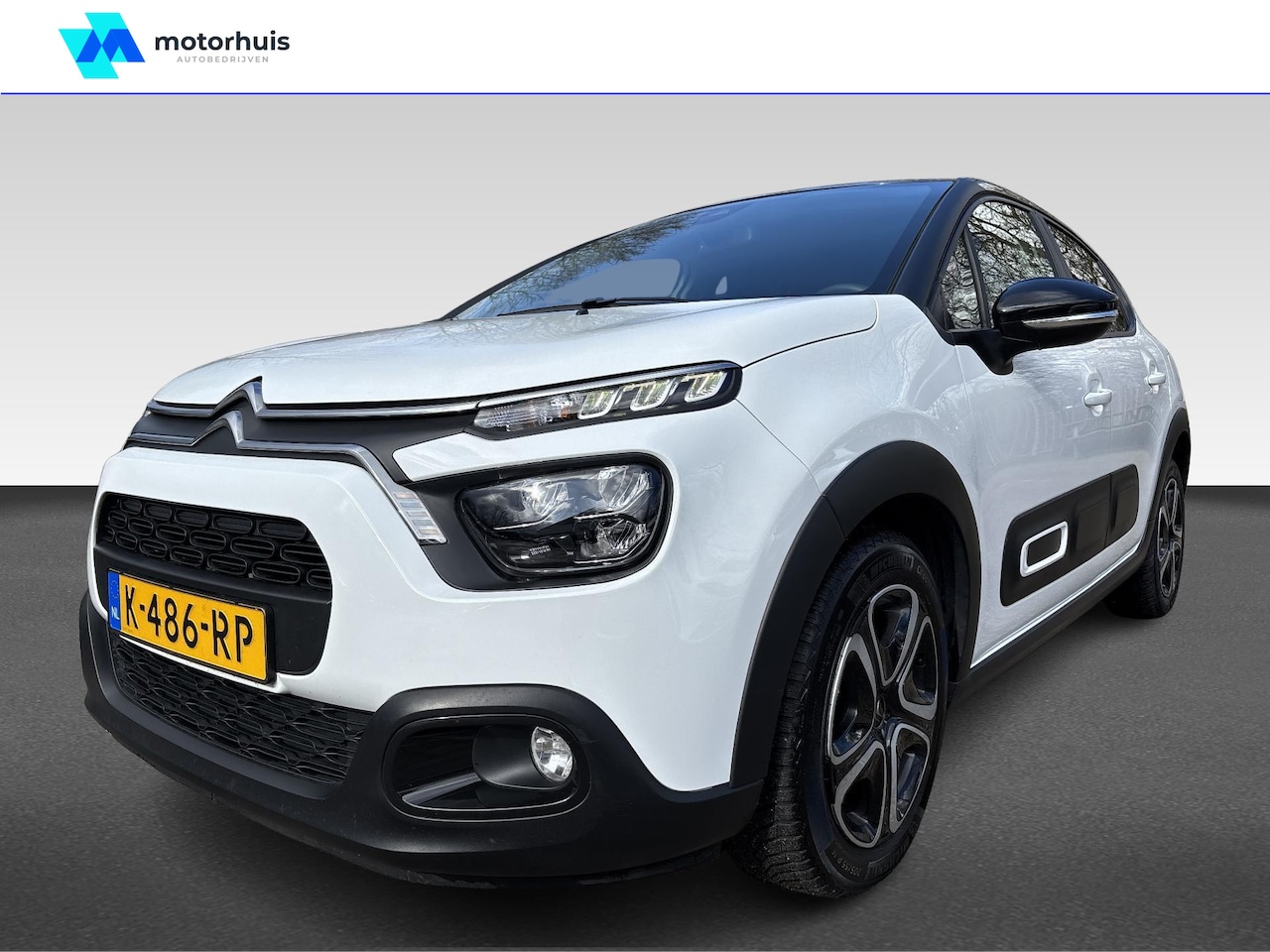 Citroën C3 - | Feel | Navigatie | Clima | DAB+ | Two-Tone | | 12 Volt aansluiting | 2 bekerhouders in m - AutoWereld.nl