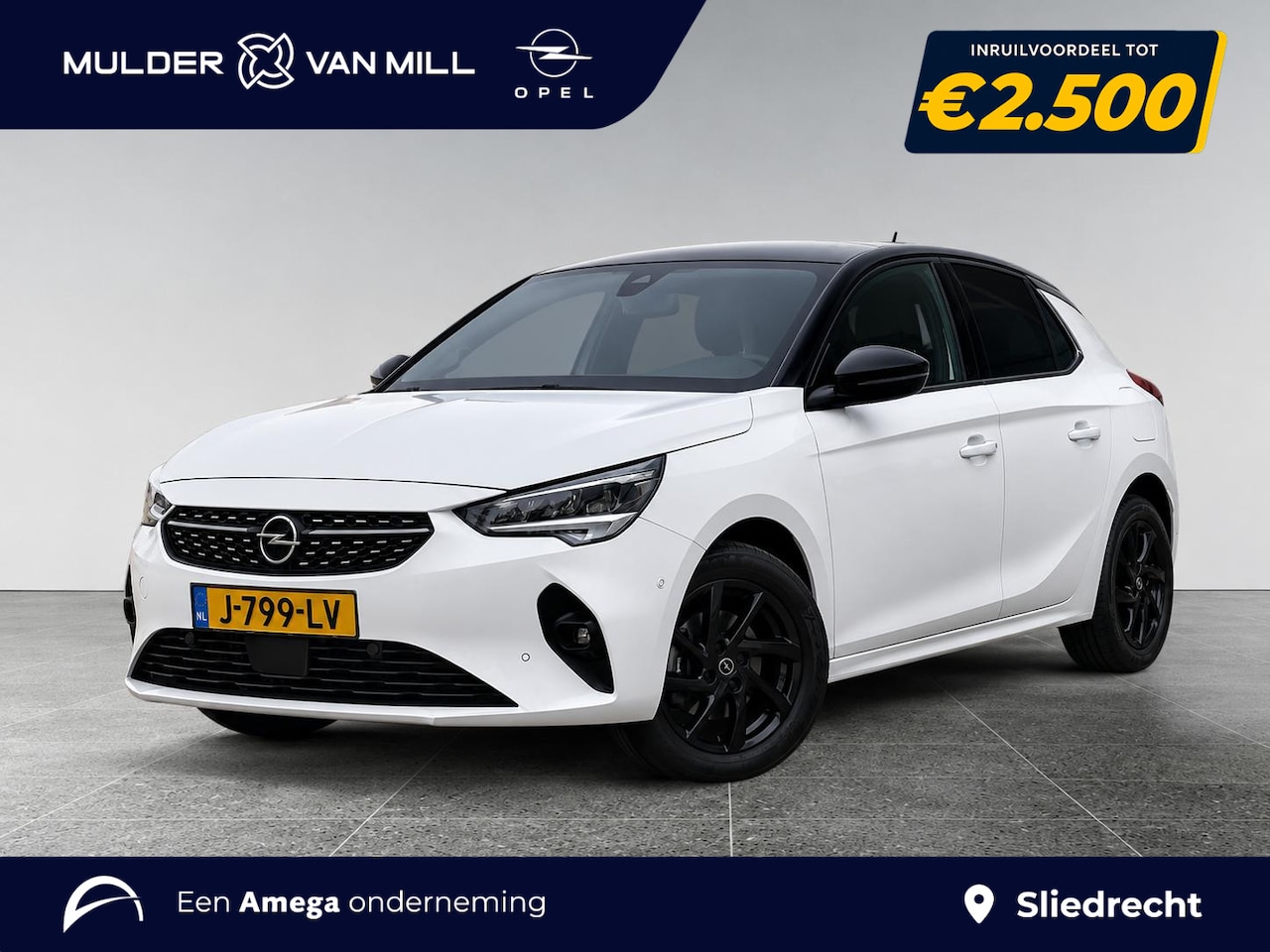 Opel Corsa - Elegance 1.2 Turbo 100pk | 180° CAMERA | TWO-TONE! | APPLE CARPLAY / ANDROID AUTO | LM-VEL - AutoWereld.nl