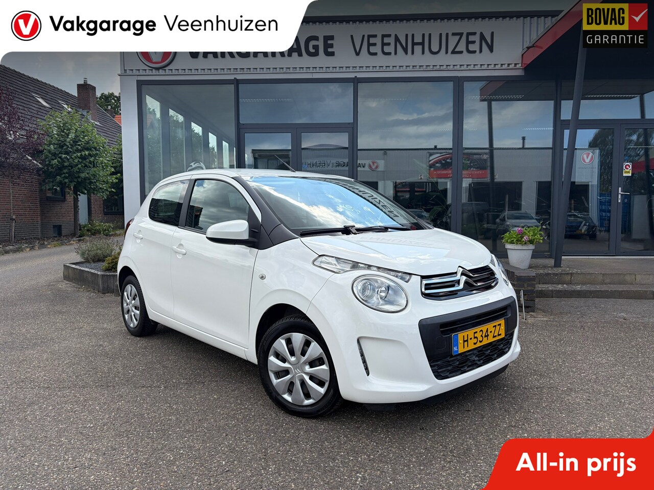Citroën C1 - 1.0 VTi Feel|Rijklaar prijs|Apple CarPlay/Android Auto|Airco|Bluetooth| - AutoWereld.nl